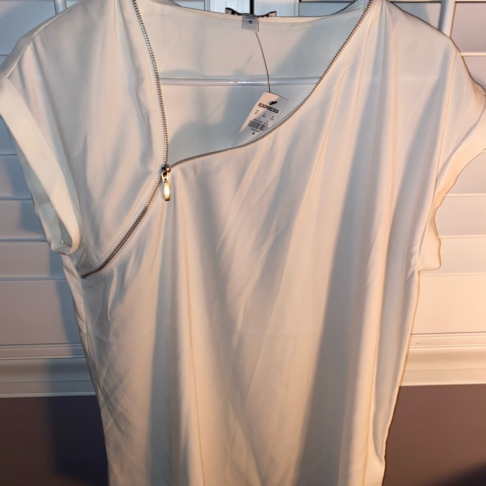 2 express short sleeve dress shirts